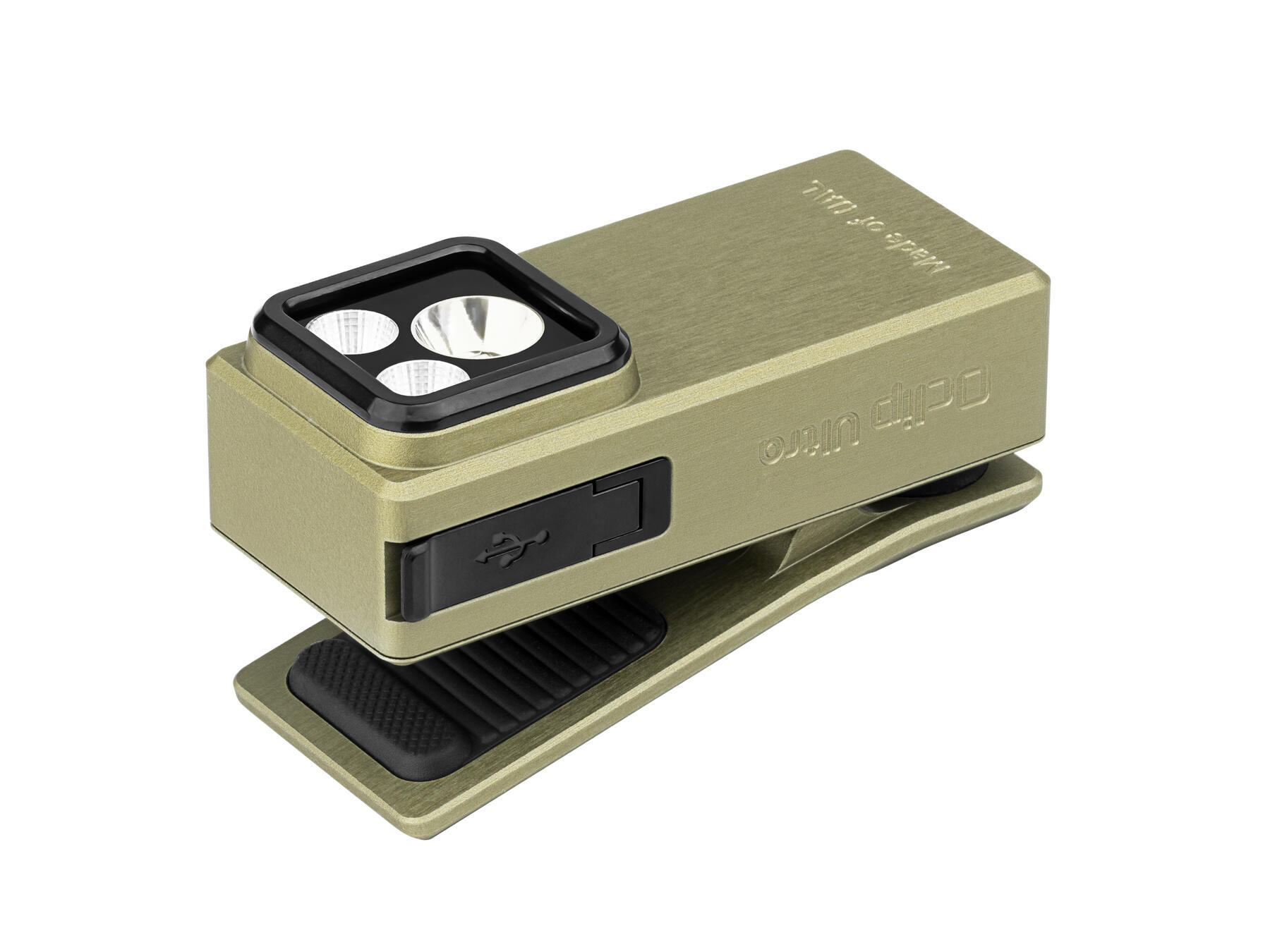 Olight Oclip Ultra Olive Green – torcia EDC ricaricabile compatta 7/7