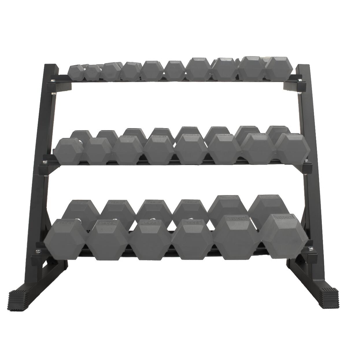 Système de rangement - Rack à haltères 3 niveaux 2/5