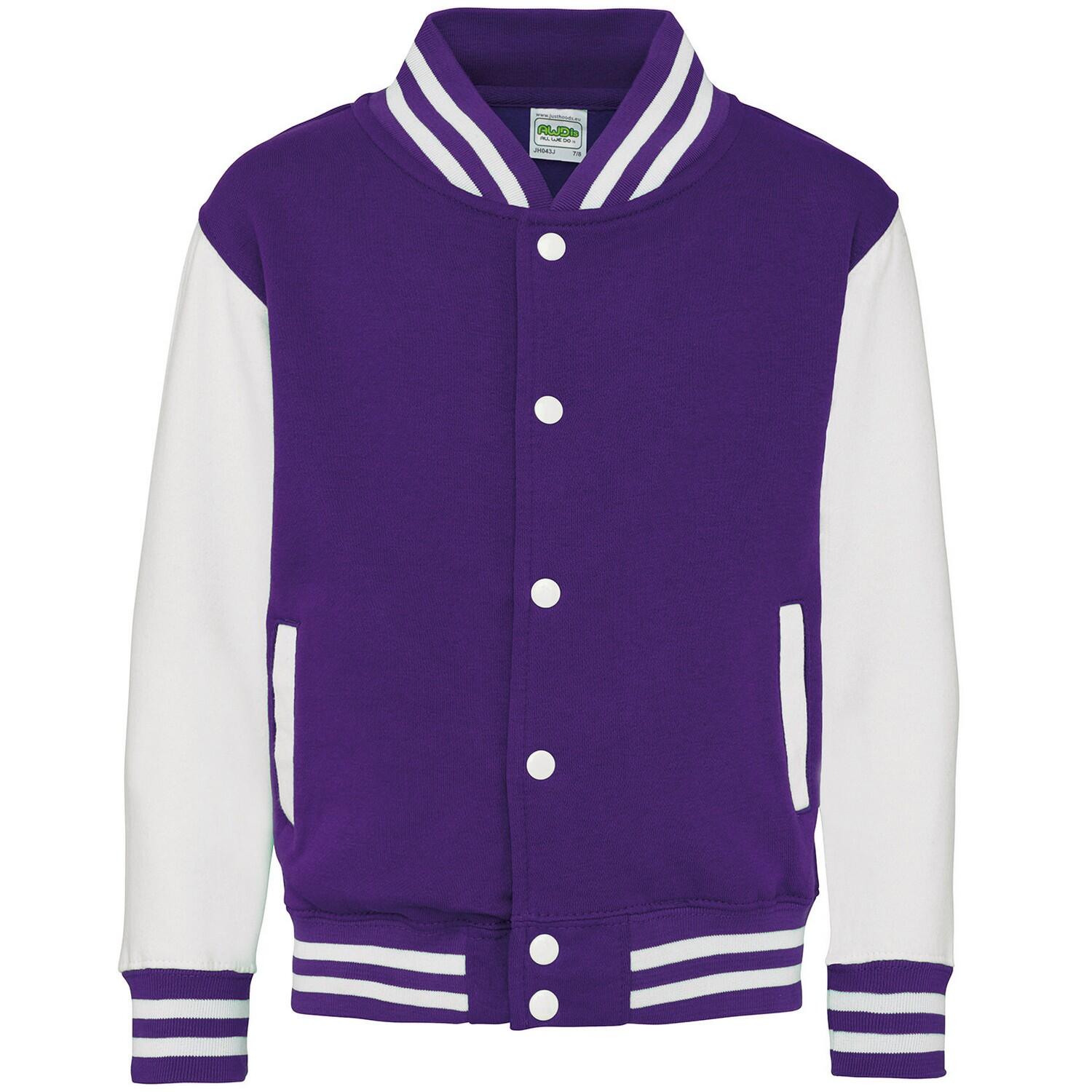 Awdis Childrens/Kids Varsity Jacket