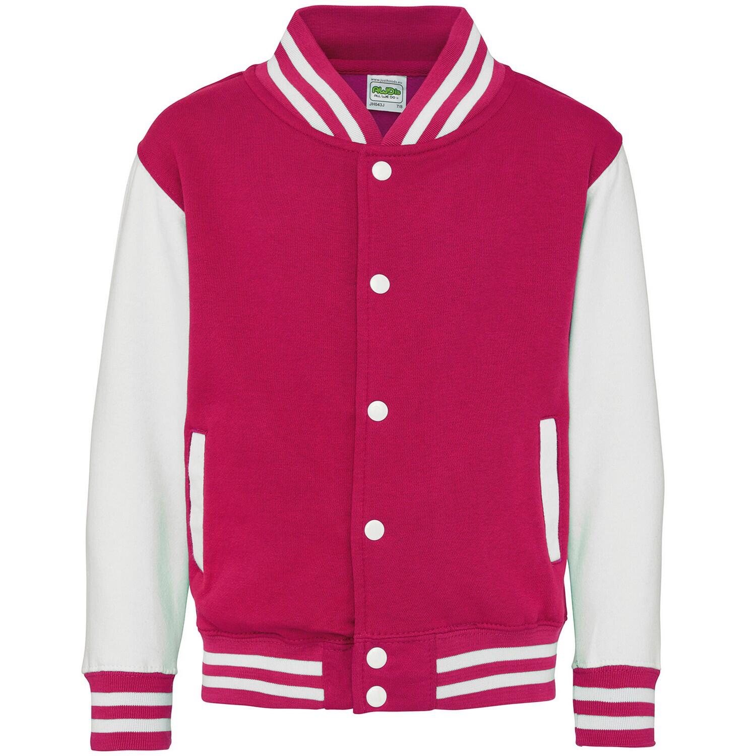 Awdis Childrens/Kids Varsity Jacket