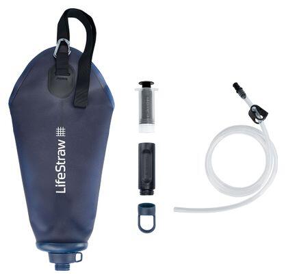 Peak Series Compact Gravity waterzak met waterfilter - 3 L - Blauw 3/7
