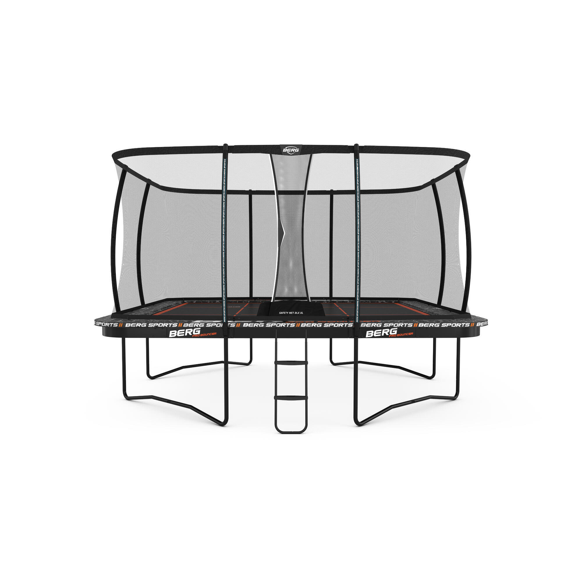 Berg - Trampoline + Filet De Sécurité Xl Berg Ultim Pro Bouncer Regular 500x500 - Trampoline - Gris - Decathlon