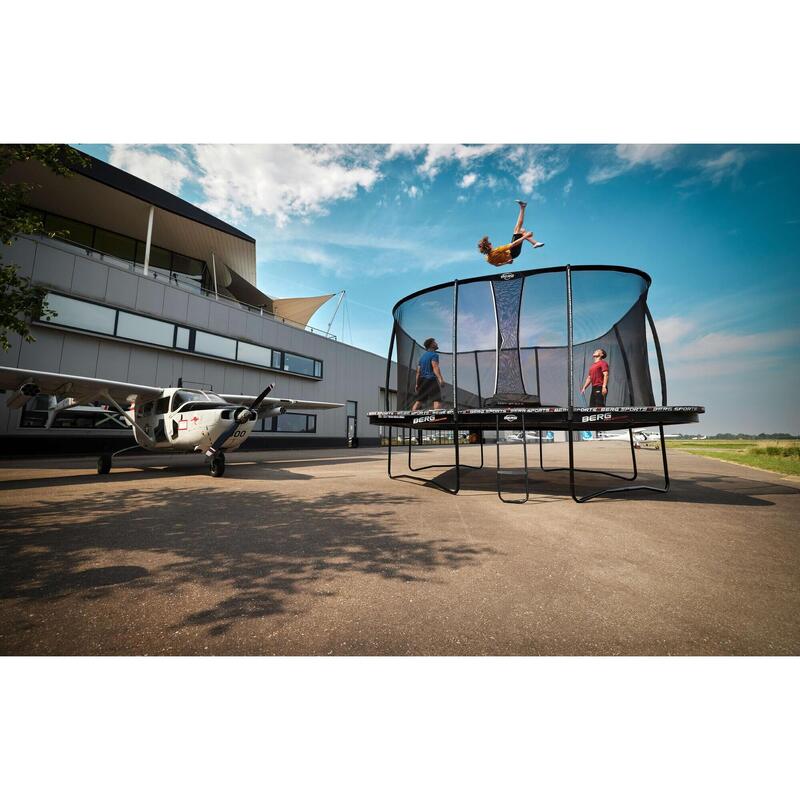 Trampolina + Siatka zabezpieczająca XL BERG Ultim Pro Bouncer Regular 500x500