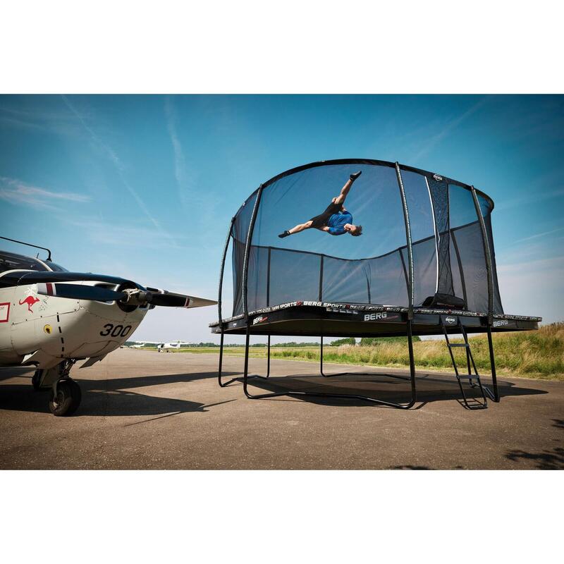 Trampolina + Siatka zabezpieczająca XL BERG Ultim Pro Bouncer Regular 500x500