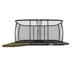 Trampoline + Filet de sécurité XL BERG Ultim Pro Bouncer Flatground 500x500