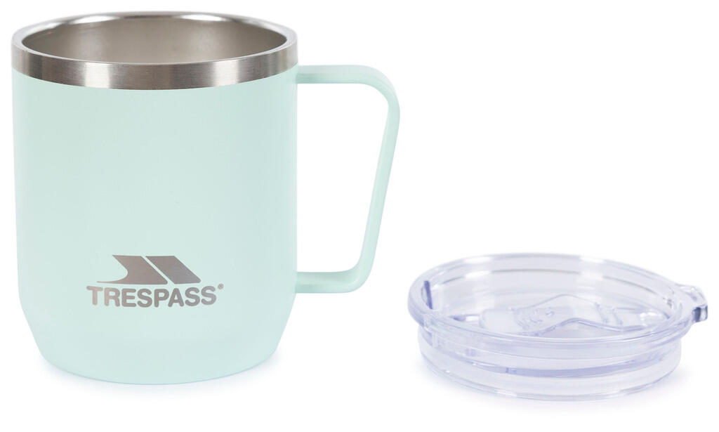 TRESPASS Nopper Edelstahlbecher 300 ml, hellblau 3/7