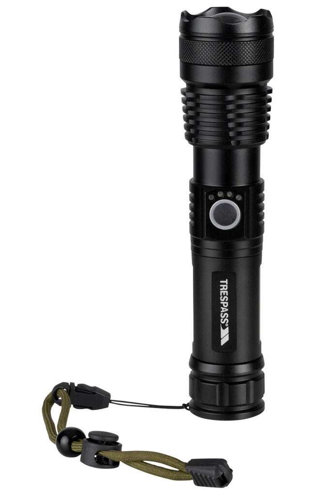 Torcia Trespass EDZELL — 1000 lumen, ricaricabile USB 5/7
