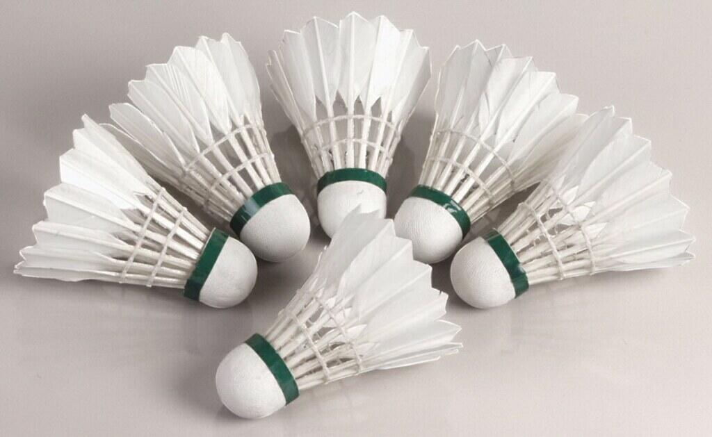 HUDORA Volani Hudora Speed in piume naturali, set da 6 – sughero, leggeri