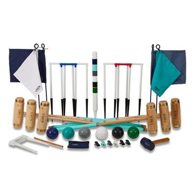 Ultieme executive croquet set - engels met rolwagen ontworpen in uk