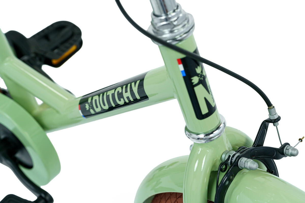 Nogan Dutchy Kinderfiets - 16 Inch - Groen - Inclusief Zijwielen 5/7