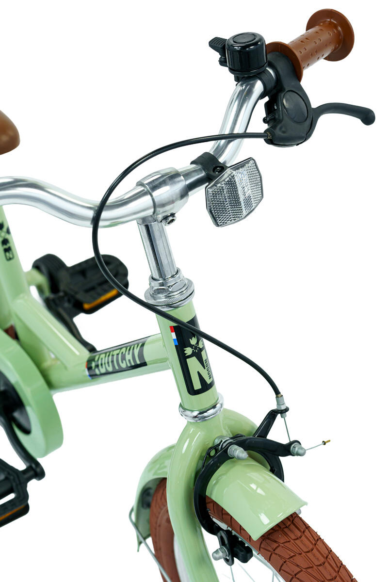 Nogan Dutchy Kinderfiets - 16 Inch - Groen - Inclusief Zijwielen 4/7