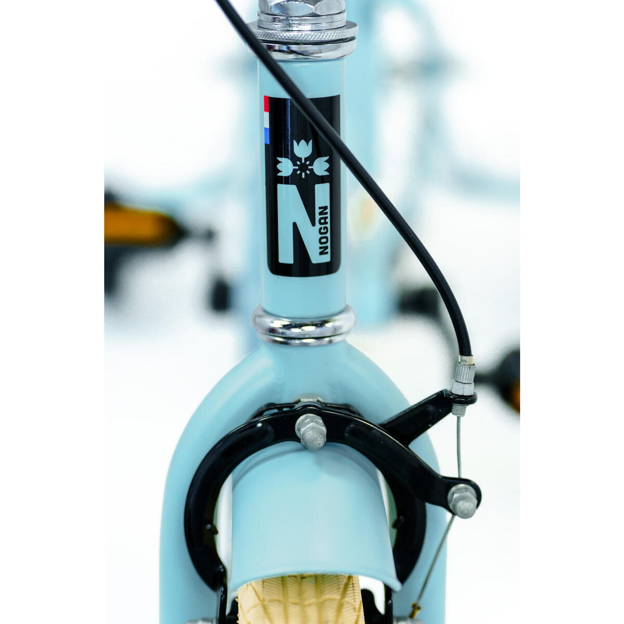 Vélo enfant Nogan Dutchy - 18 pouces - Bleu - Avec roulettes