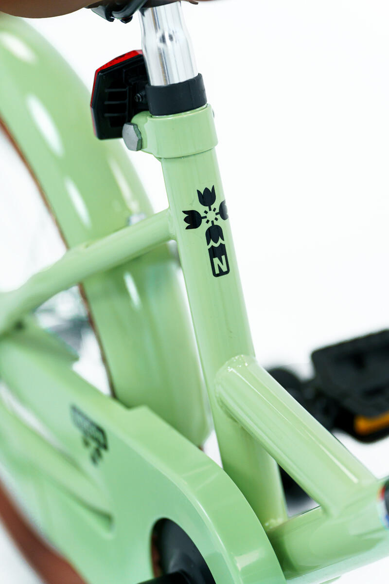 Nogan Dutchy Kinderfiets - 16 Inch - Groen - Inclusief Zijwielen 7/7
