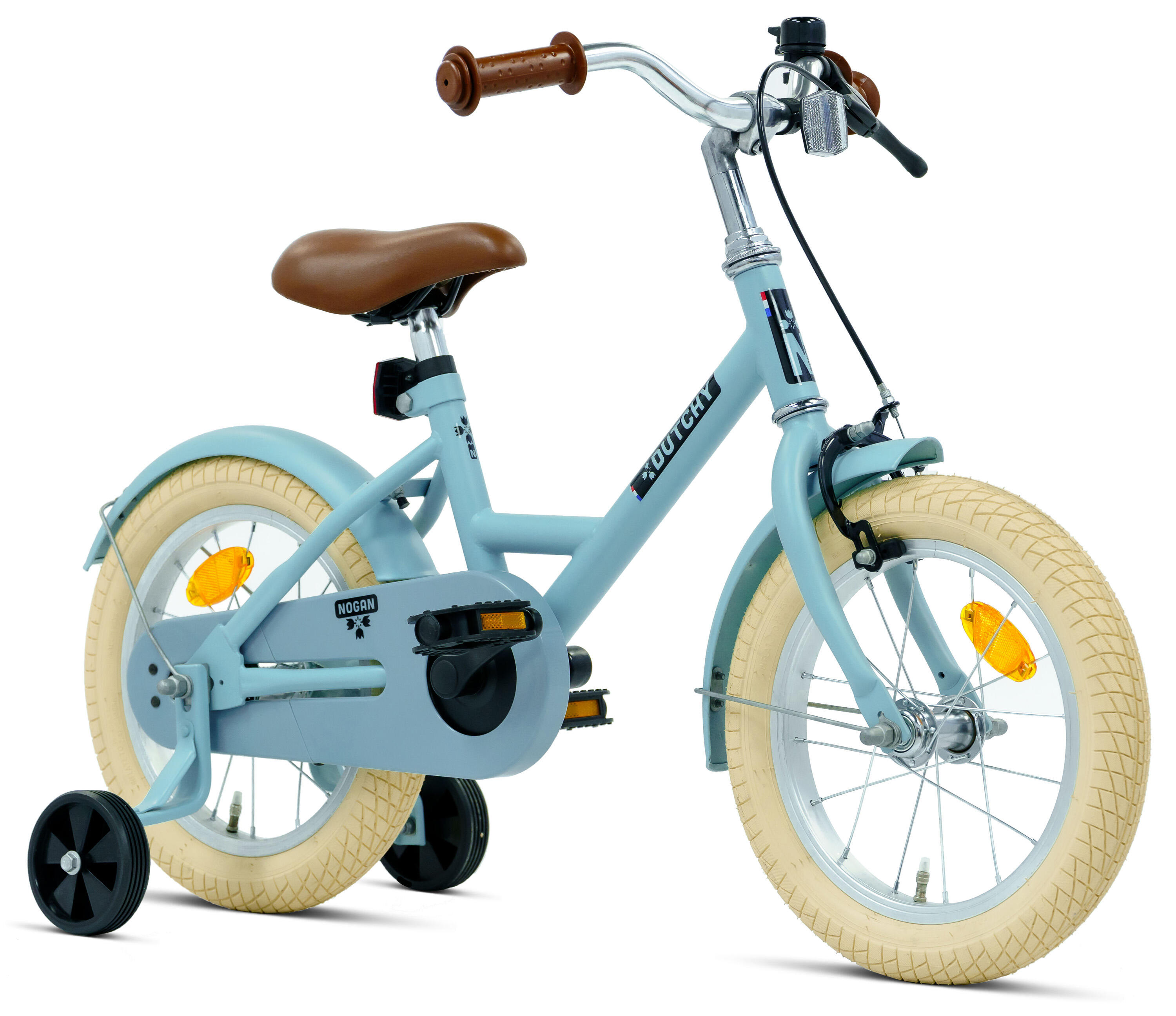Nogan Dutchy Kinderfiets - 14 Inch - Blauw - Inclusief Zijwielen 2/7