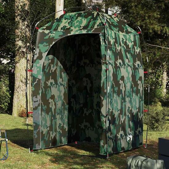 VidaXL Tente Douche Imperméable Camouflage
