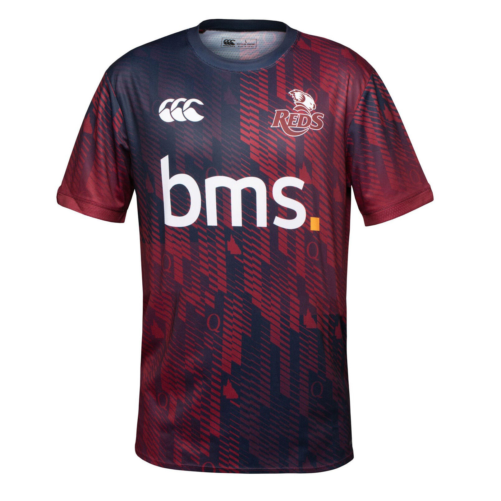 Queensland Reds 2025 Mens Coaches Training T-Shirt 1/4