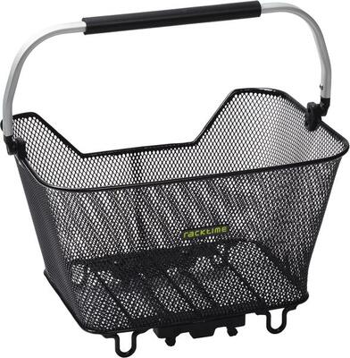 Racktime System Korb Baskit Deluxe 23ltr 45x30x33cm,schwarz,inkl. SnapitAdapter
