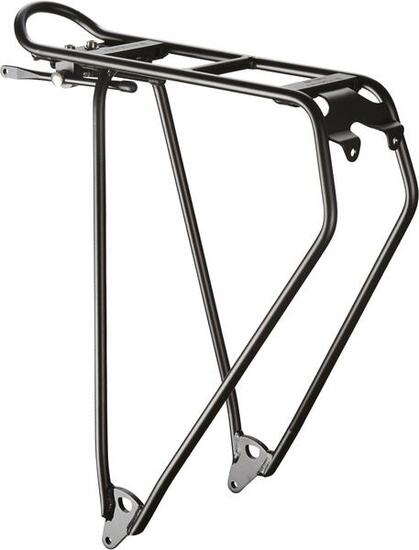 Racktime System-Gepäckträger Lightit schwarz, 28", Alu, ca. 570g