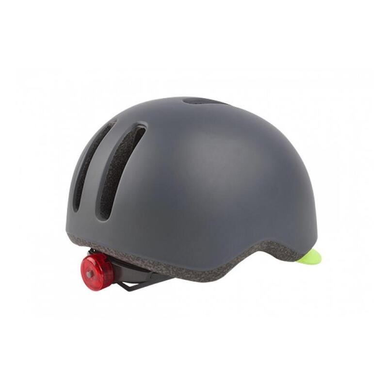 Kask Rowerowy Commuter L (58-61 Cm) - Szary/Żółty