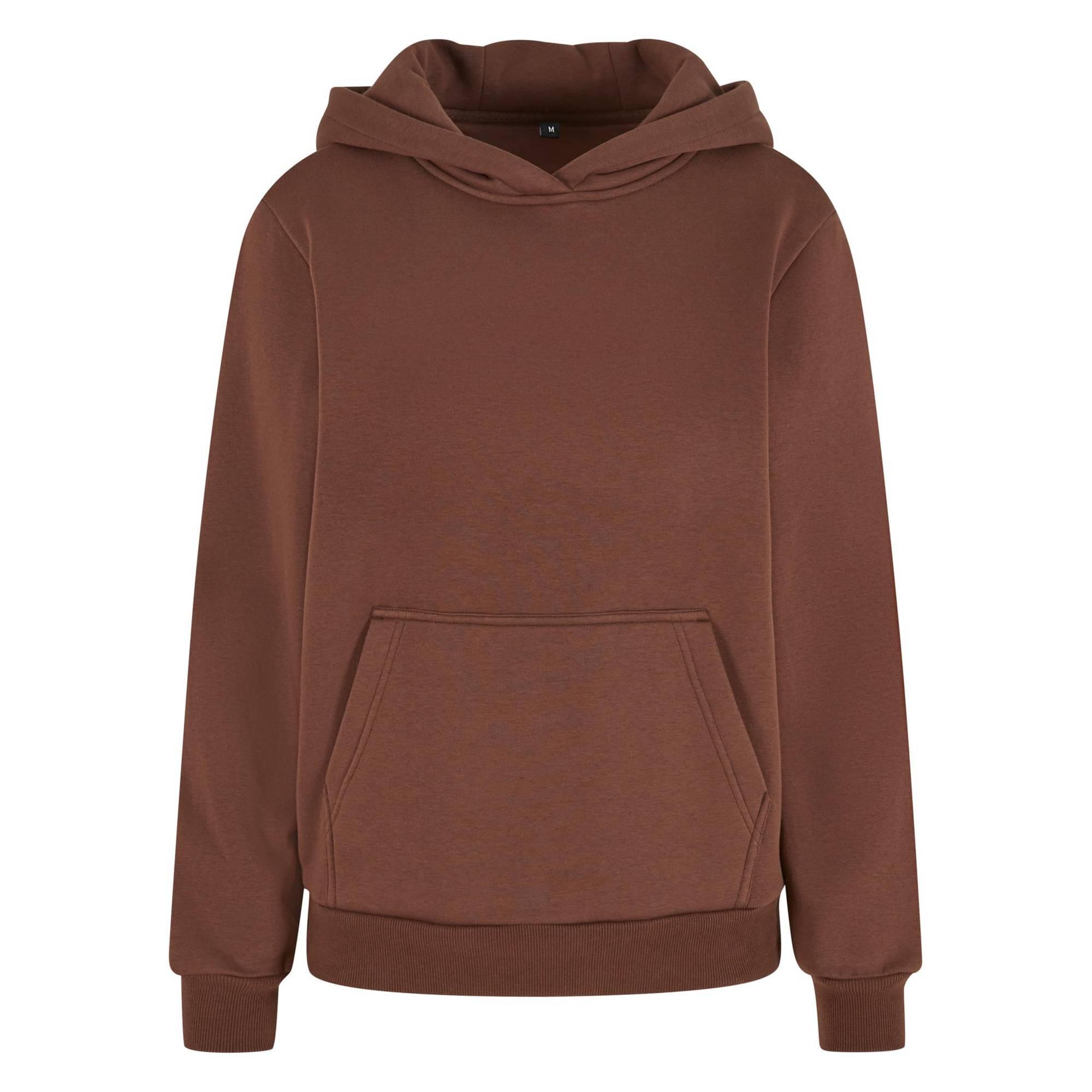 Build Your Brand Womens/Ladies Fluffy Hoodie