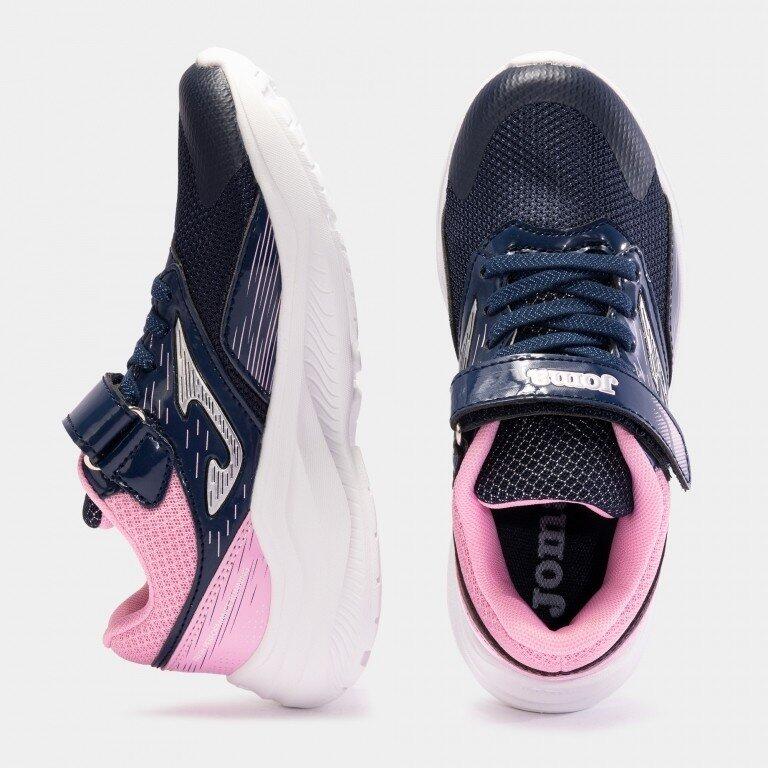 Sapatilhas running Criança Joma Active Jr 2333. Azul Marinho/rosa. 2/5