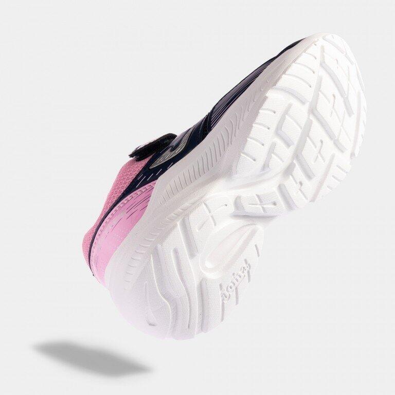 Sapatilhas running Criança Joma Active Jr 2333. Azul Marinho/rosa. 5/5