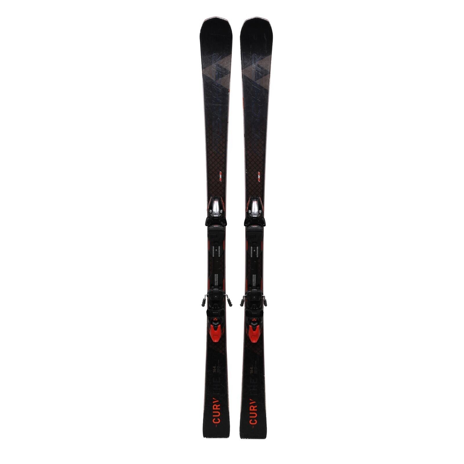 RECONDITIONNE - Ski Fischer Brilliant The Curv + Fixations 2/4