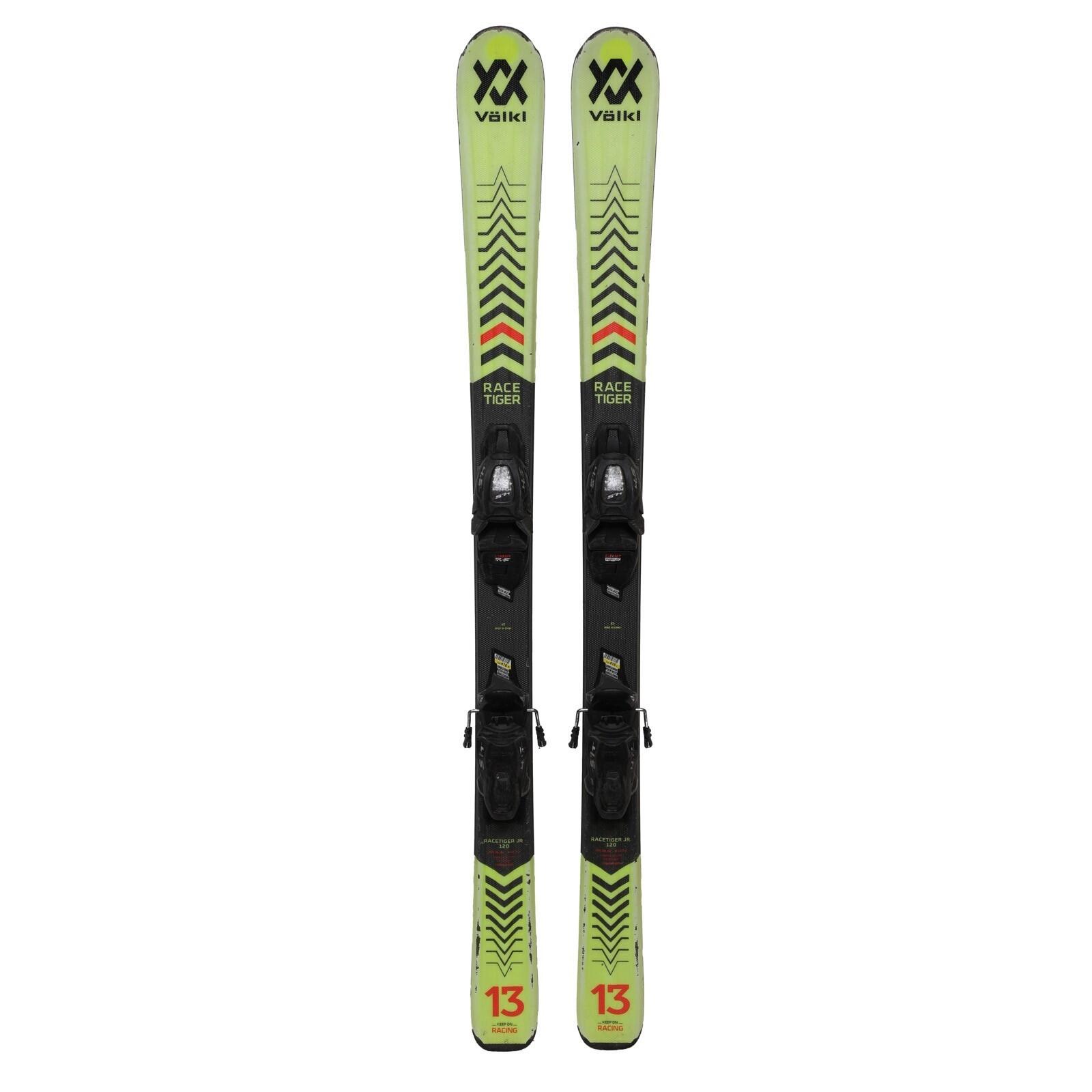 RECONDITIONNE - Ski Junior Volkl Racetiger Jr + Fixations 2/4