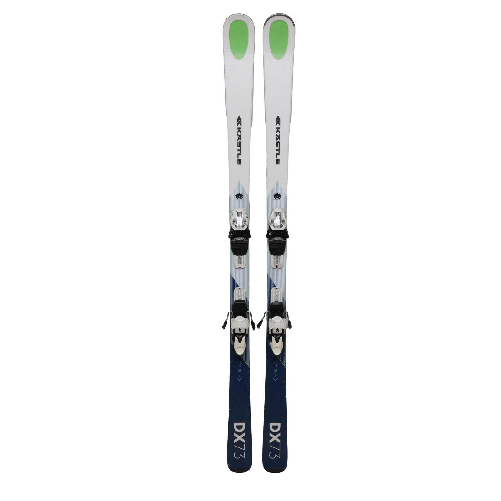 RECONDITIONNE - Ski Kastle Dx 73 + Fixations 2/4