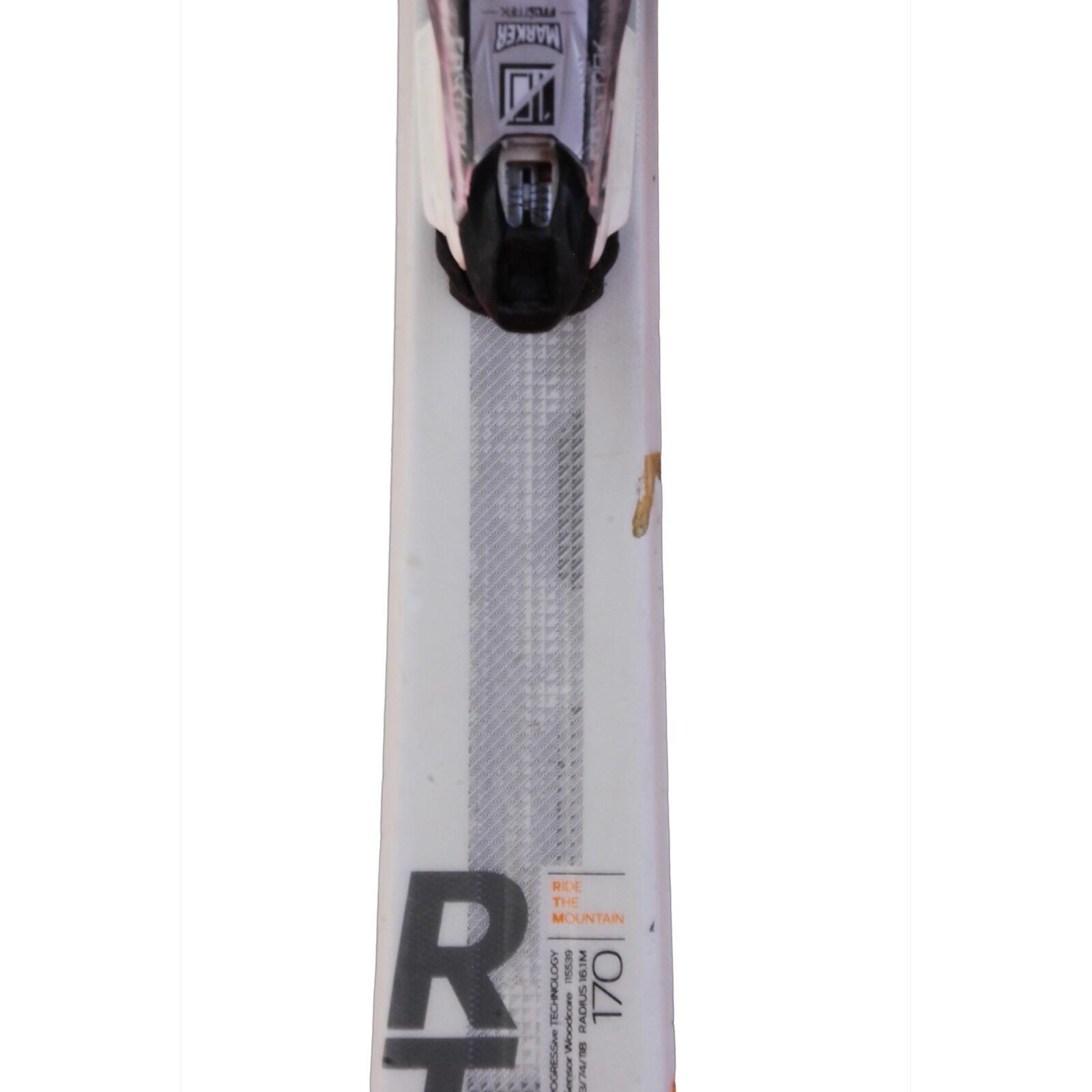 RECONDITIONNE - Ski Volkl Rtm 7.4 + Fixations - BON 5/5