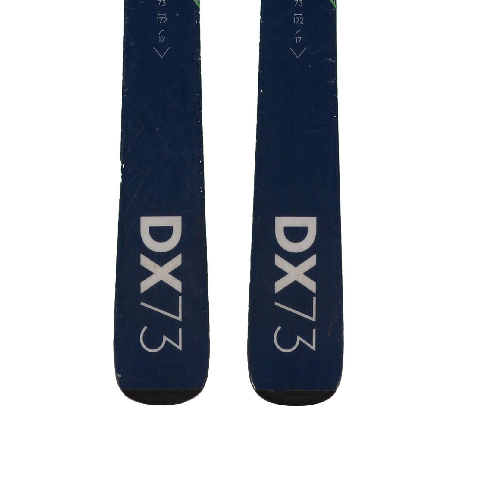 RECONDITIONNE - Ski Kastle Dx 73 + Fixations 4/4