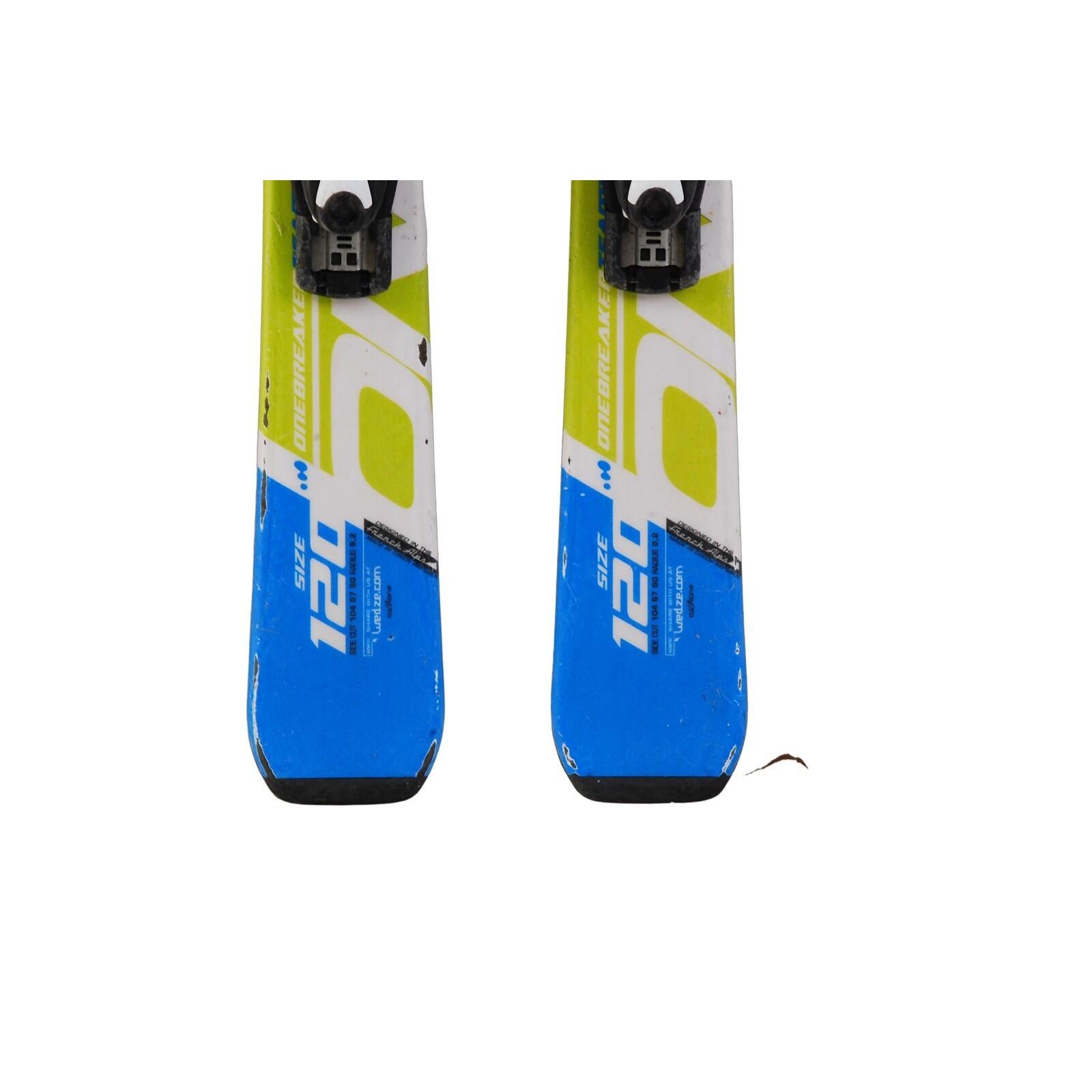 RECONDITIONNE - Ski Junior Wedze Onebreaker Teamy + Fixations 4/5