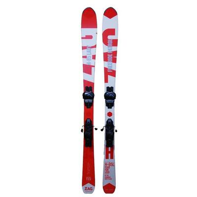 SECOND HAND - Sci Zag H 85 Lady Usato + Attacchi - BUONO
