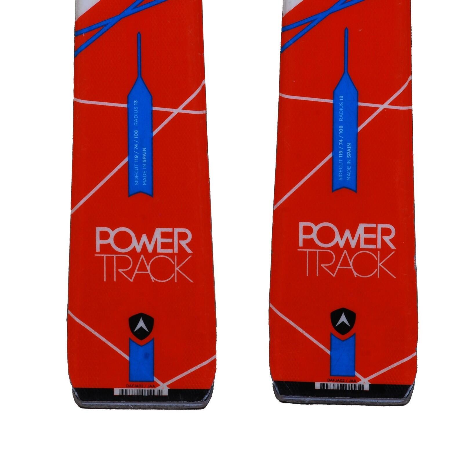 TWEEDEHANDS - Gebruikte Dynastar Powertrack 74 Ski + Bindingen - GOEDE 4/4