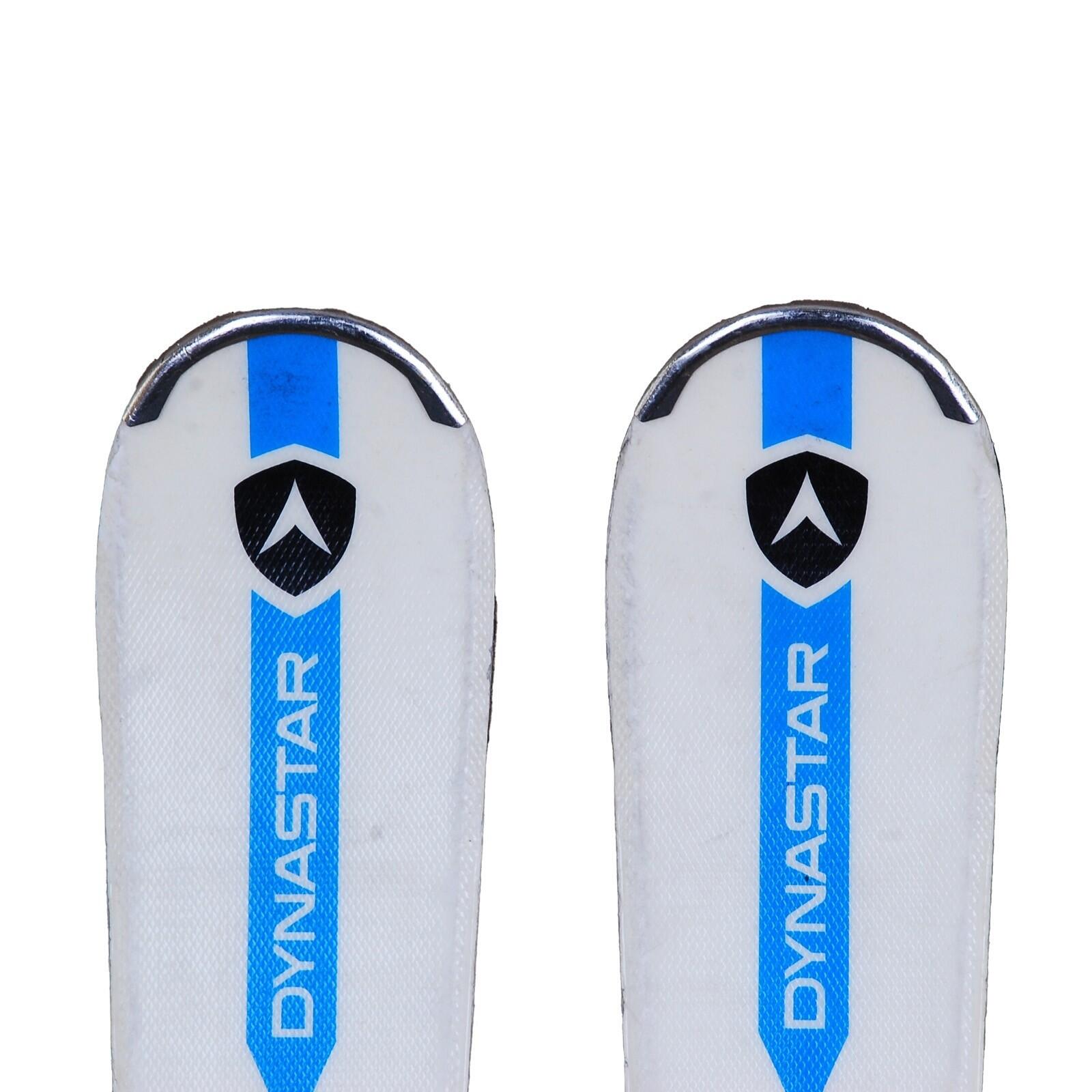 TWEEDEHANDS - Gebruikte Dynastar Powertrack 74 Ski + Bindingen - GOEDE 2/4