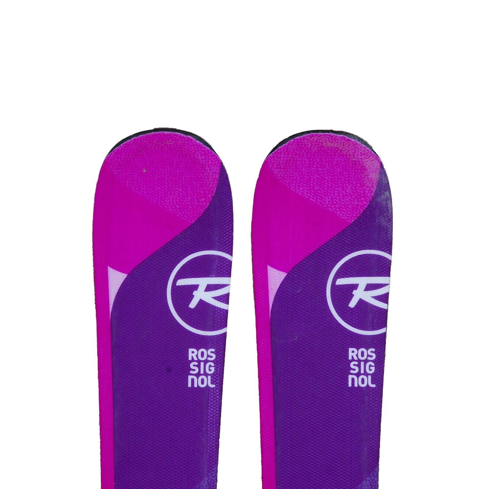 RECONDITIONNE - Ski Junior Rossignol Temptation Pro + Fixations 2/4