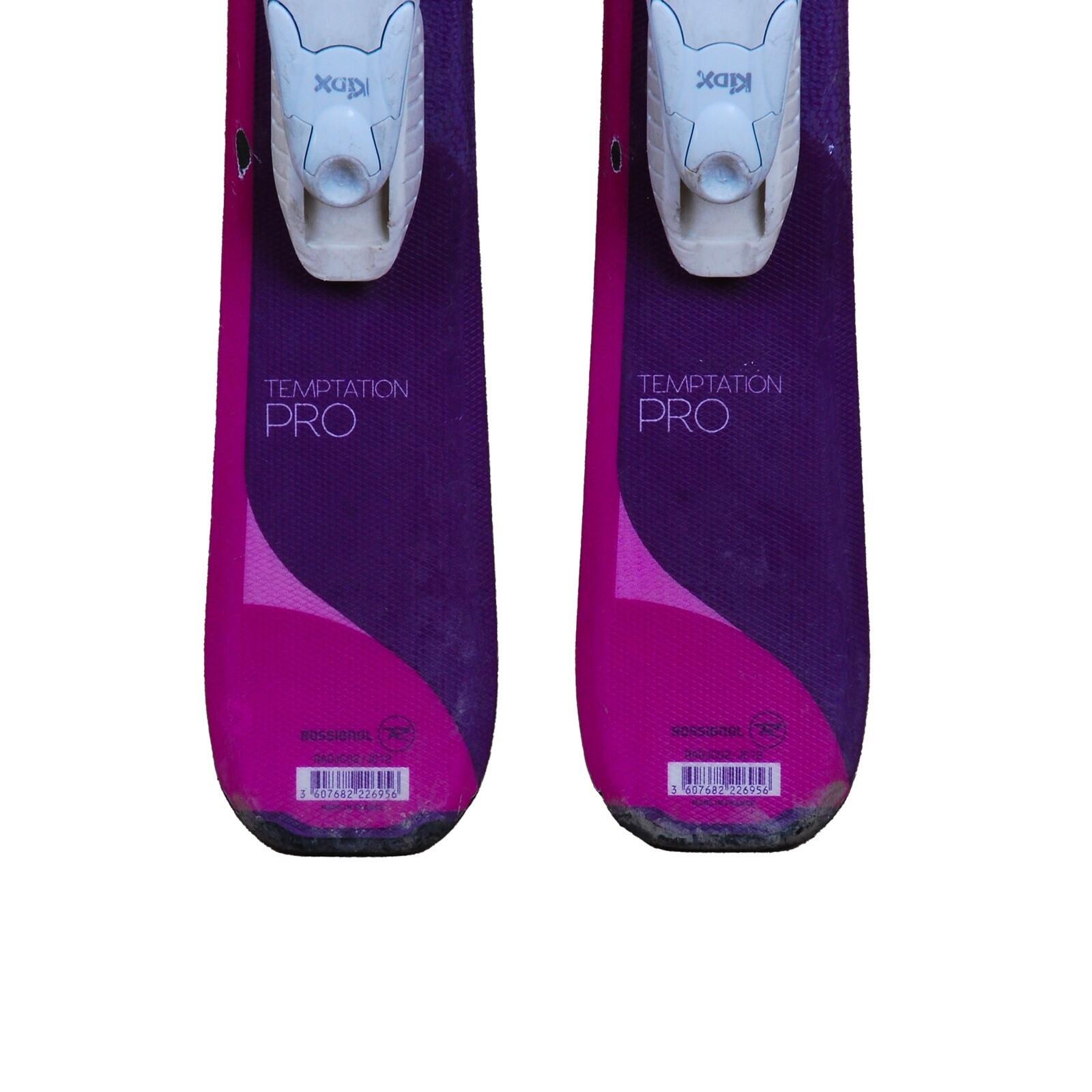 RECONDITIONNE - Ski Junior Rossignol Temptation Pro + Fixations 4/4