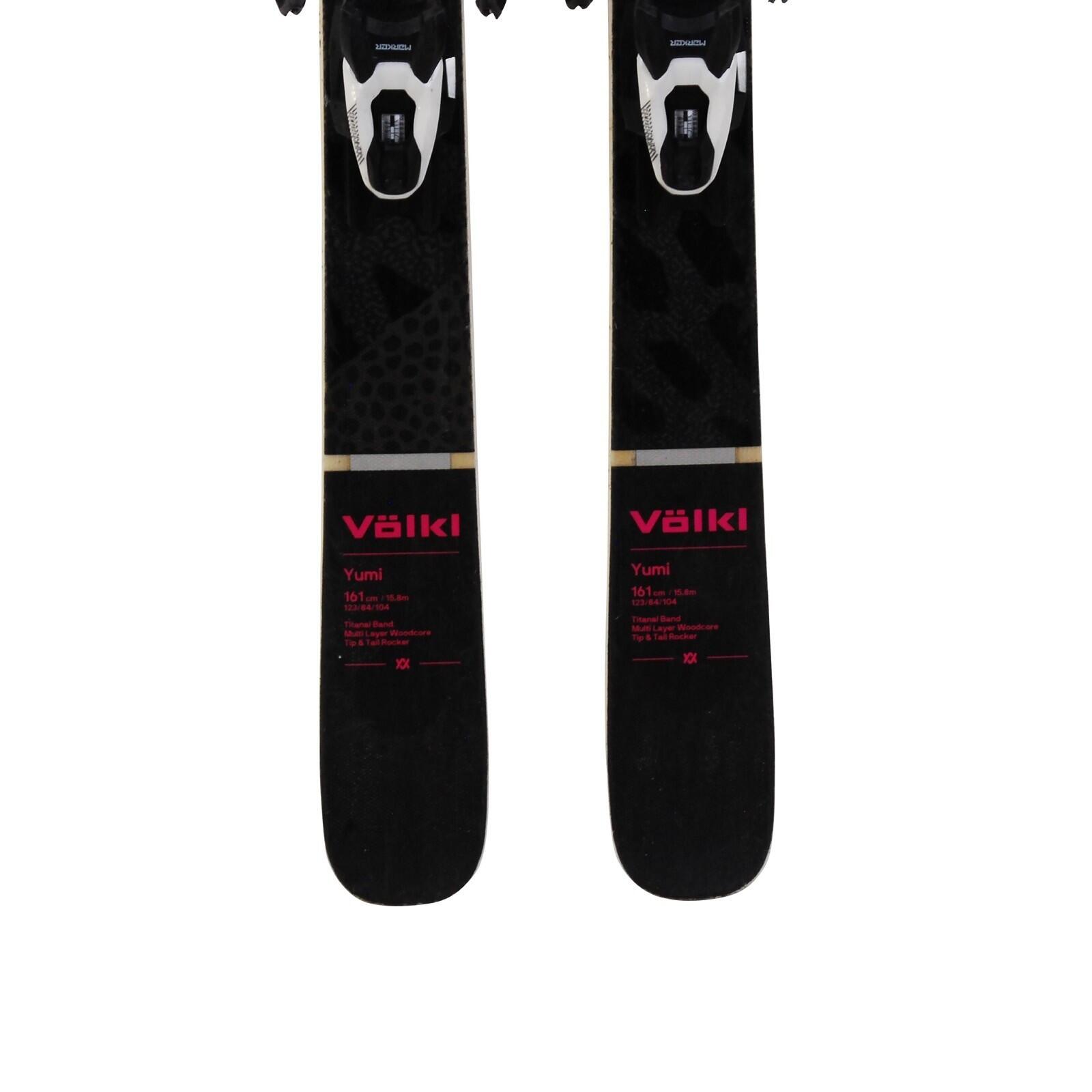 RECONDITIONNE - Ski Volkl Yumi + Fixations 4/4