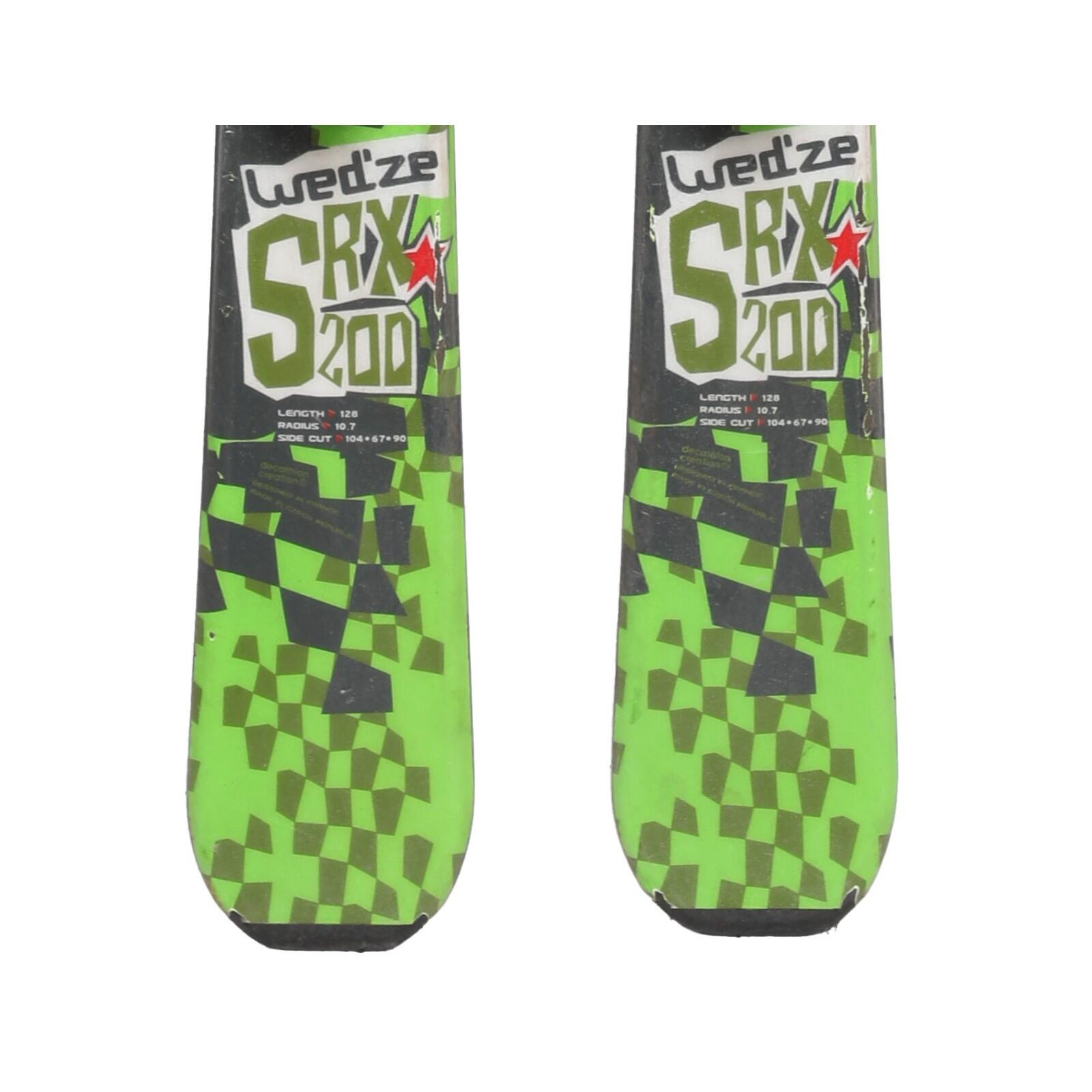 RECONDITIONNE - Ski Junior Wedze Srx 200 + Fixations 4/4