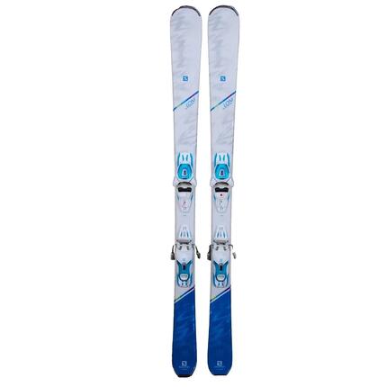 RECONDITIONNE - Ski Salomon Loni + Fixations