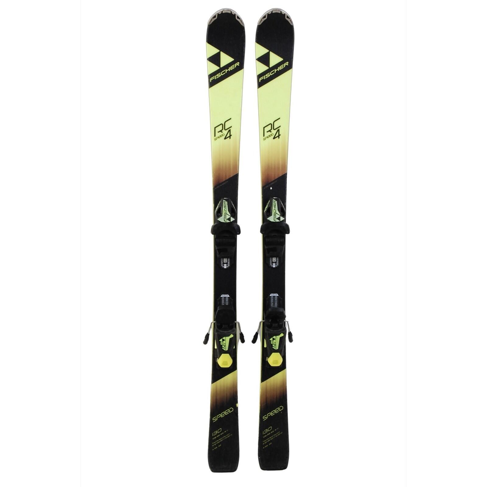 Fischer RC4 SPEED JR – Skis D'occasion Pour Junior – Bon état – Marque Fischer