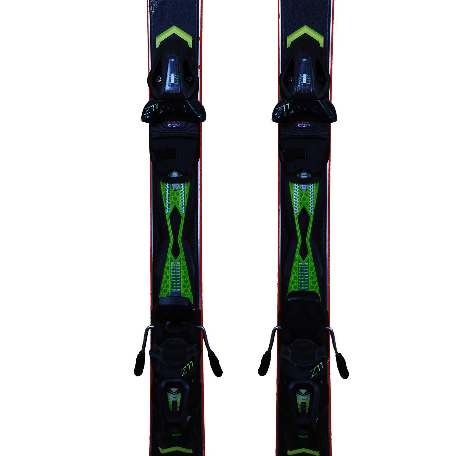 TWEEDEHANDS - Gebruikte Ski Fischer Rc4 De Curv Ti + Bindingen - GOEDE 3/5