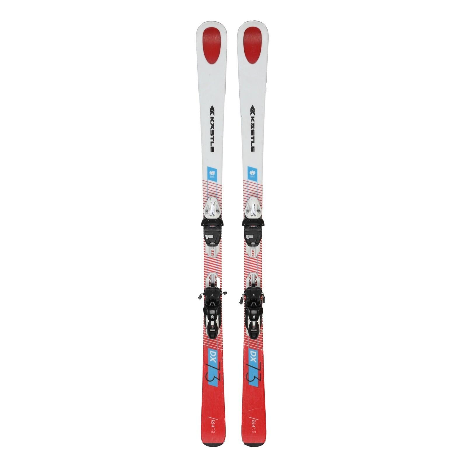 RECONDITIONNE - Ski Kastle Dx 73 + Fixations 2/4