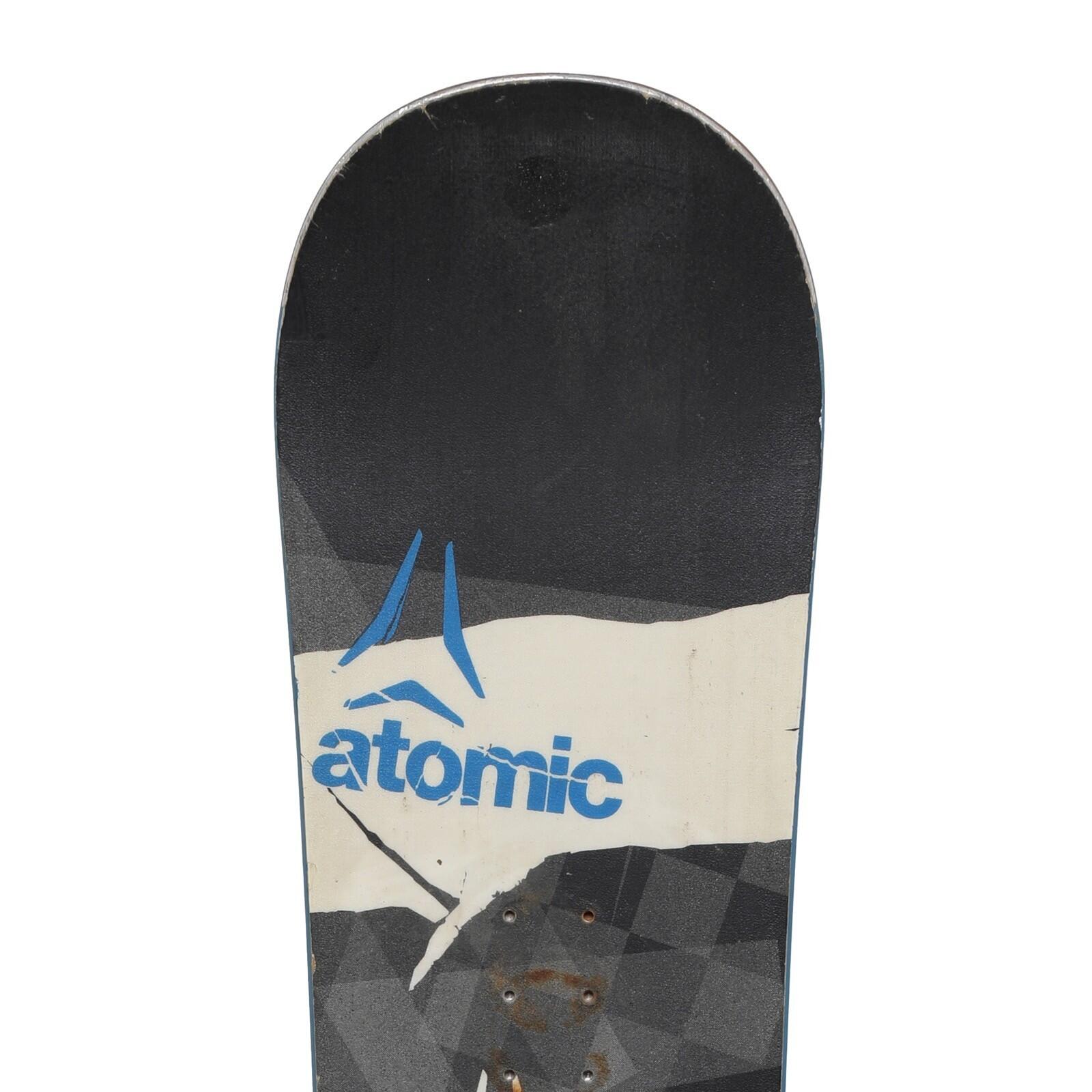 RECONDITIONNE - Snowboard Atomic Aia + Fixations Coque 2/5