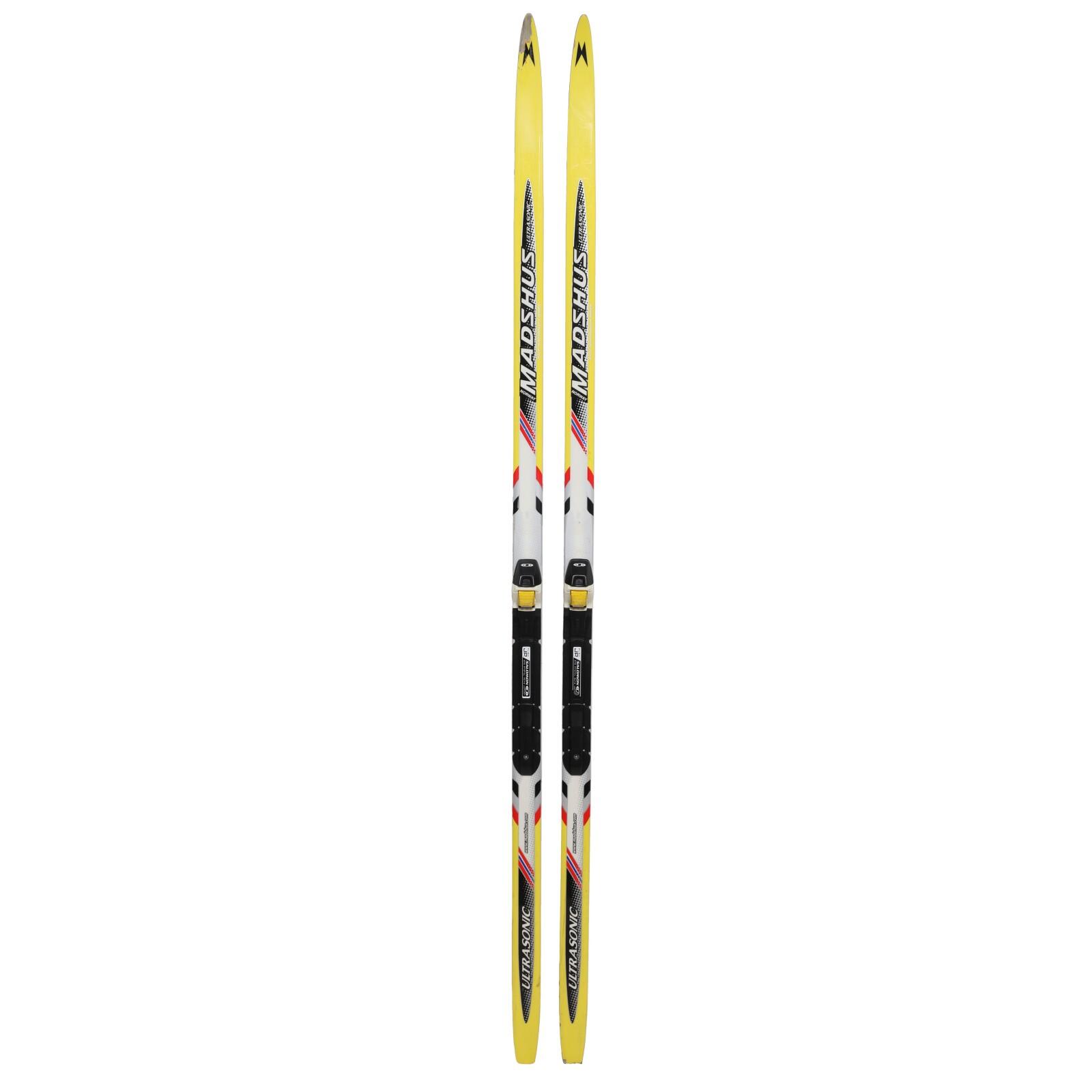 RECONDITIONNE - Ski De Fond Junior Madshus Ultrasonic + Fixation Sns 2/4
