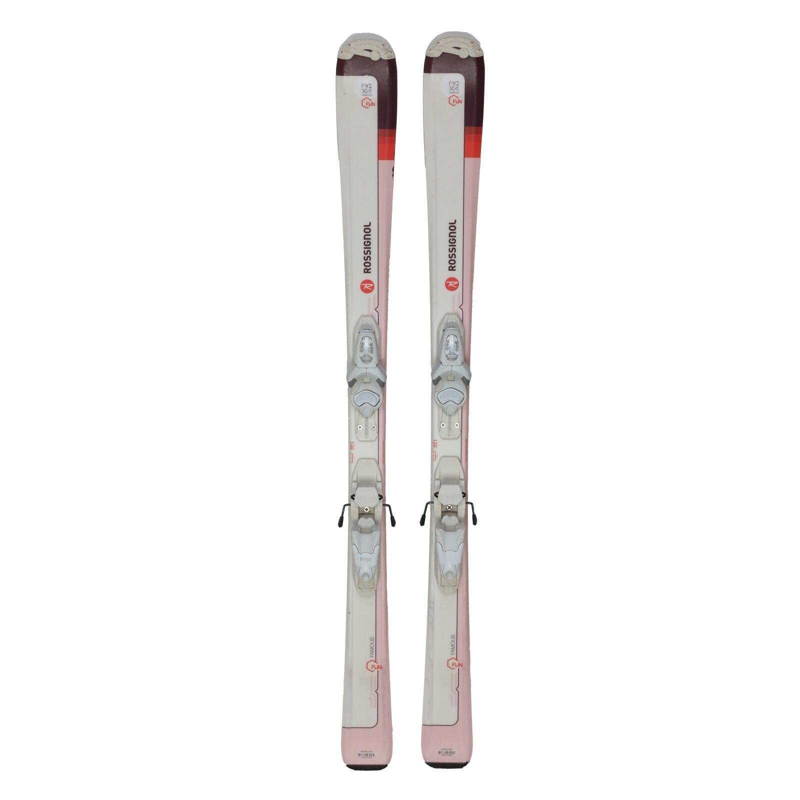 SECOND HAND - Sci Rossignol Famous Fun + Attacchi 2/4