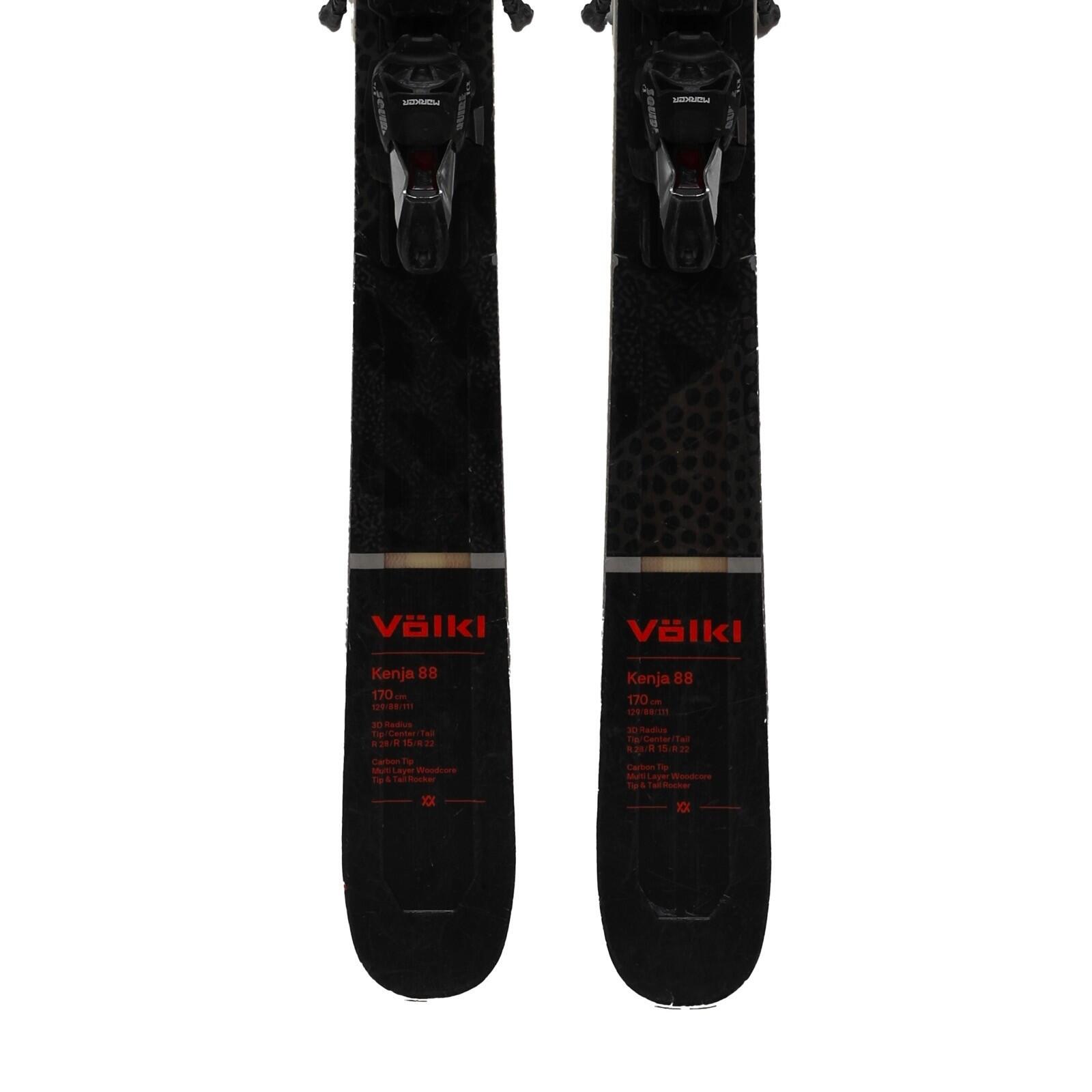 RECONDITIONNE - Ski Volkl Kenja 88 + Fixations 4/4