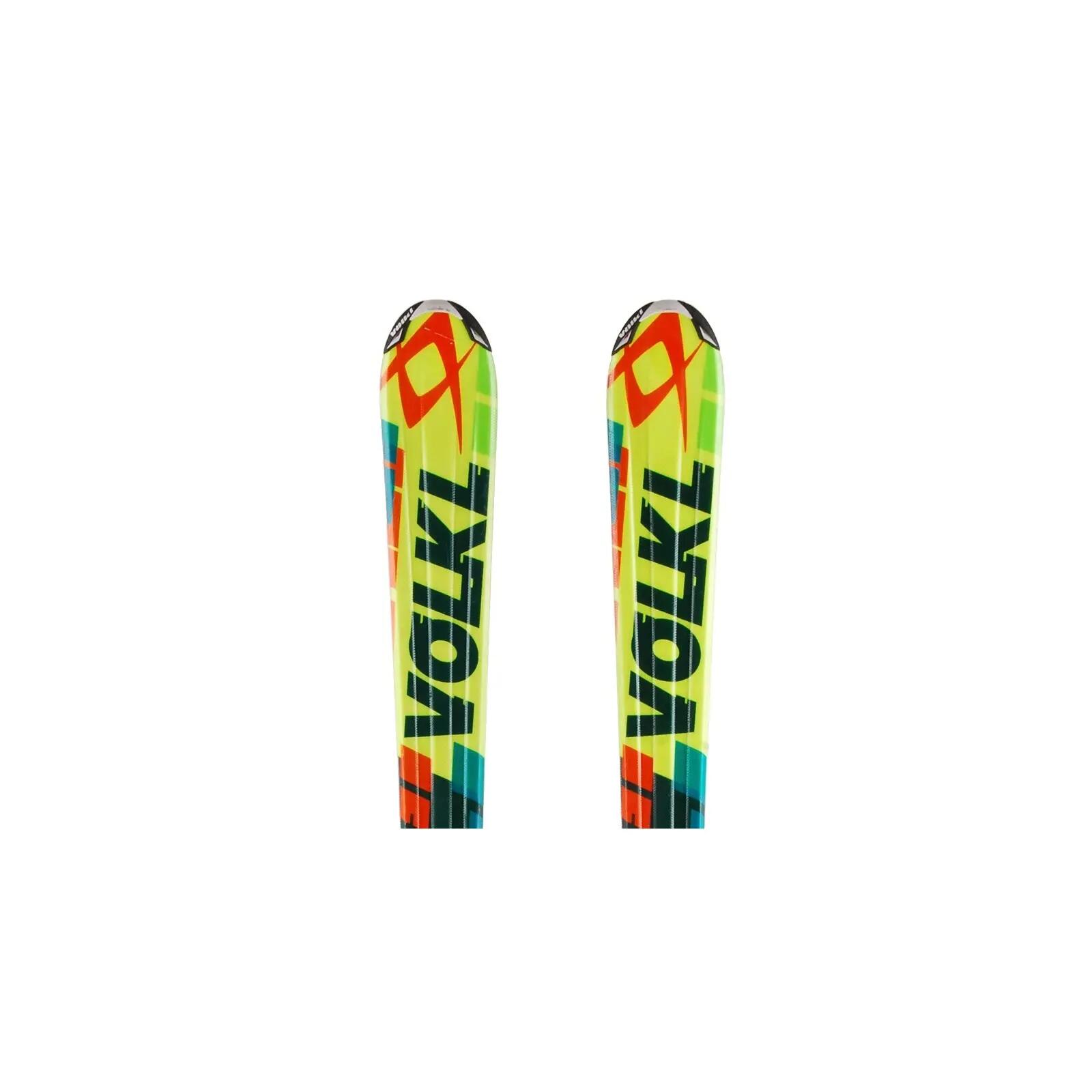 RECONDITIONNE - Ski Junior Volkl Racetiger Sl + Fixations 2/4