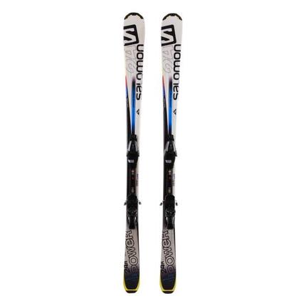RECONDITIONNE - Ski Salomon 24r Power + Fixations