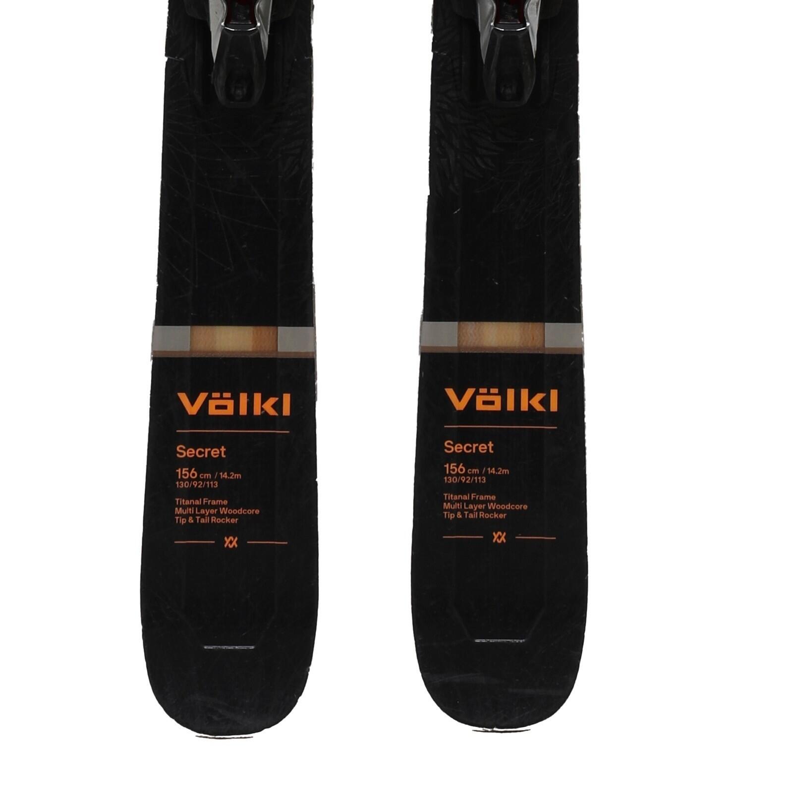 RECONDITIONNE - Ski Volkl Secret + Fixations 4/4